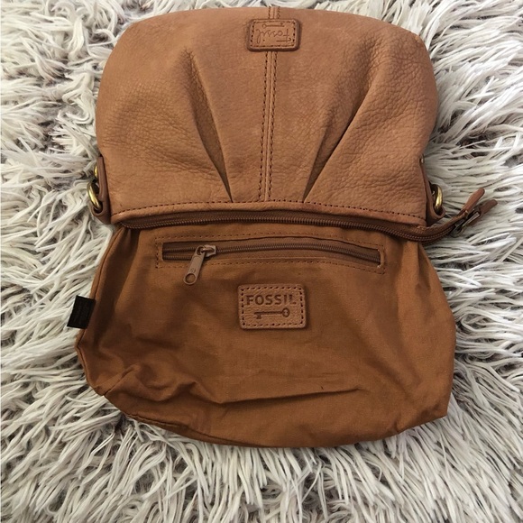 Fossil Brown Leather Mini Bag - Picture 4 of 4